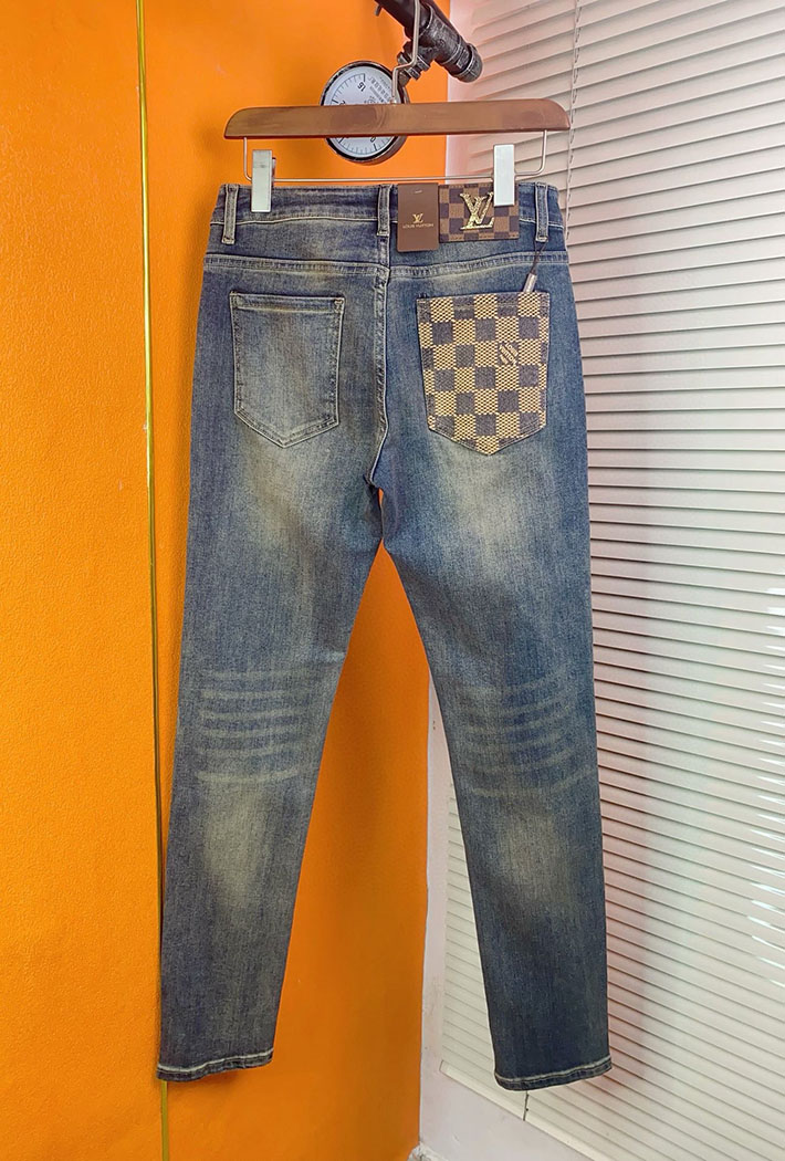 最高級ルイヴィトンスーパーコピー Louis Vuitton 2026新作 デニムパンツ メンズ スキニーデニムパンツ 2632930 ヴィトン デニム アウトレット - 画像 (9)
