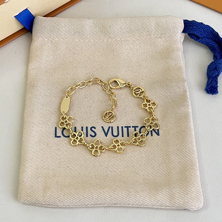 最高級ルイヴィトンスーパーコピー Louis Vuitton ゴールド ブレスレット・LV チャーム M1985A ルイヴィトン ブレスレット 新作 - 画像 (3)
