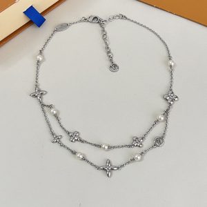 ルイヴィトン ネックレス シルバー