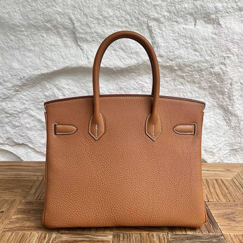 エルメス バーキン 並行輸入 HERMES バーキン30 ゴールド トゴ ゴールド金具 H027633CC37 エルメス バーキン ゴールド - 画像 (8)