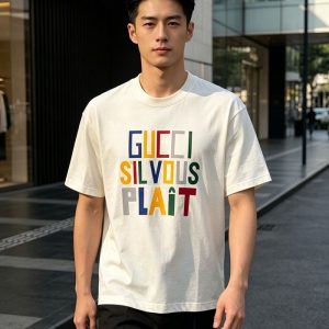 グッチ 服 アウトレット GUCCI グッチ コットン 新作ブティックTシャツ clothes20260010 GUCCI Tシャツ メンズ