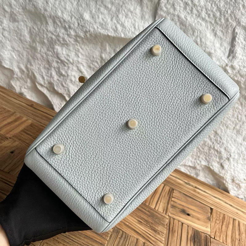 エルメス リンディ 並行輸入 HERMES リンディ26 ブルーブリュム トリヨンクレマンス ゴールド金具 H056292CCT0 エルメス リンディ 真美子 - 画像 (2)