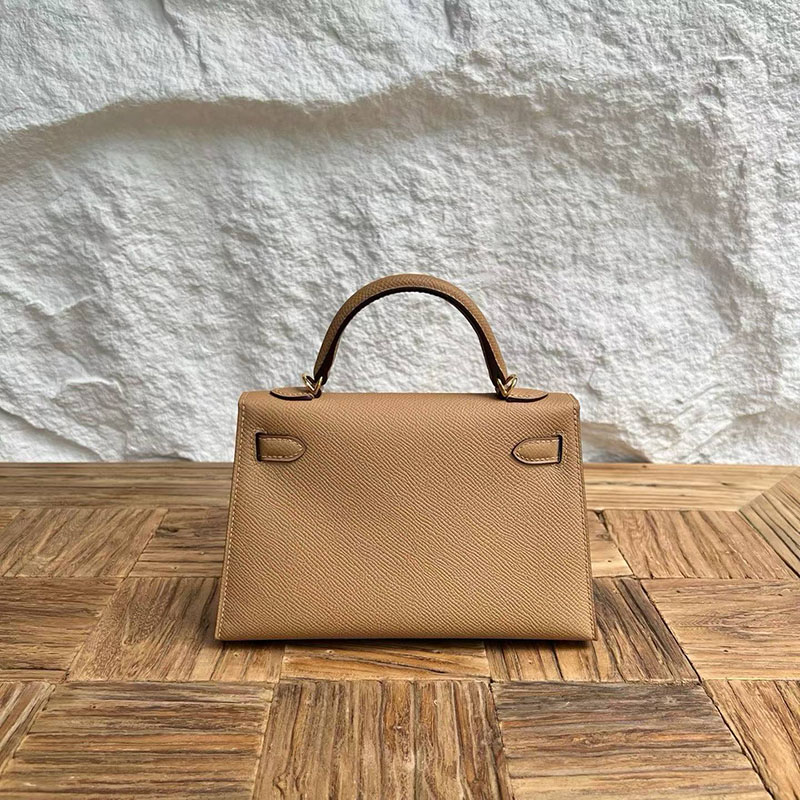 エルメスコピー通販 HERMES ケリーミニ2 外縫い チャイ ヴォーエプソン ゴールド金具 2634027 エルメス ミニケリー 値段 - 画像 (8)
