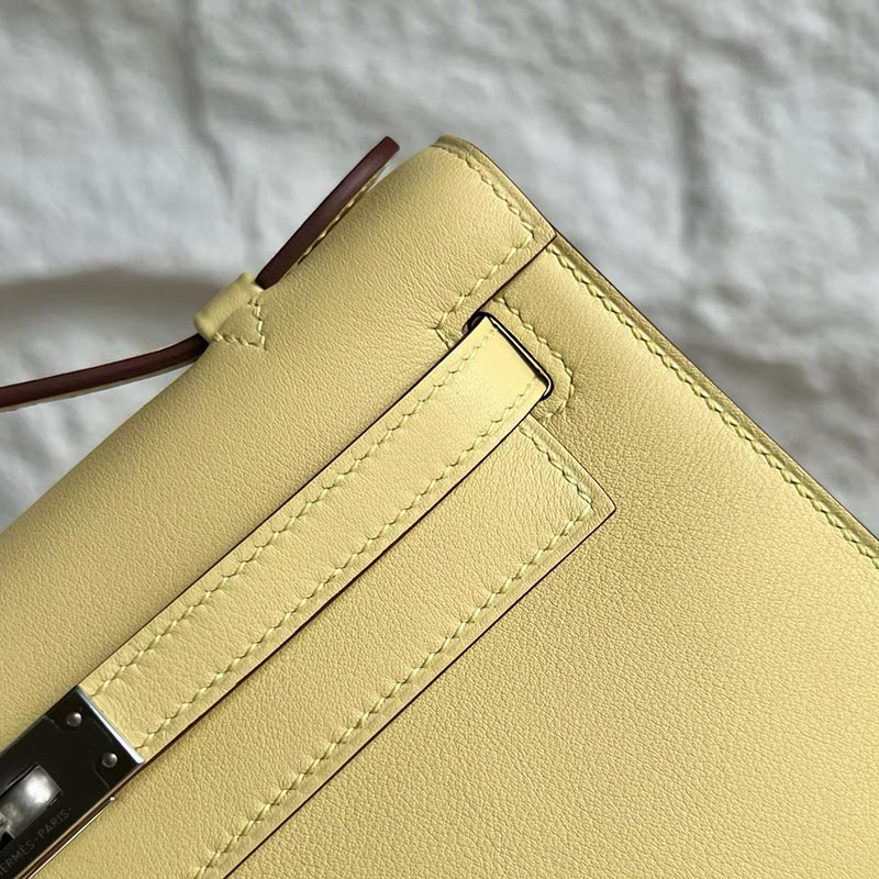 エルメスコピー通販 HERMES ポシェットケリー ジョーヌプッサン スイフト シルバー金具 H084047CK1Z エルメス ミニ ケリー 定価 - 画像 (9)