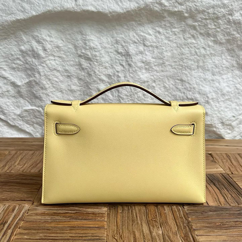 エルメスコピー通販 HERMES ポシェットケリー ジョーヌプッサン スイフト シルバー金具 H084047CK1Z エルメス ミニ ケリー 定価 - 画像 (8)