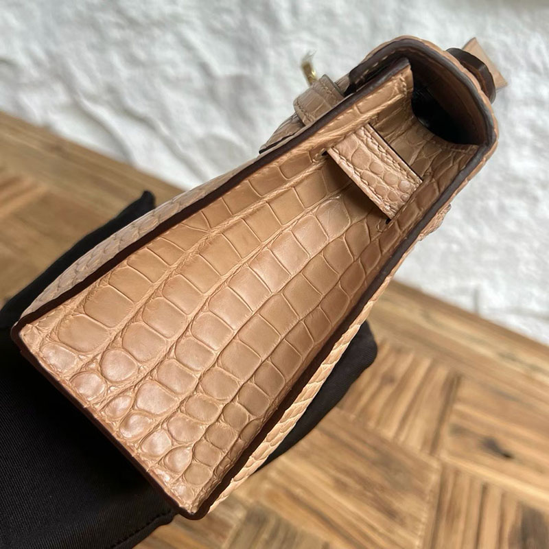 エルメスコピー通販 HERMES ポシェットケリー チャイ クロコダイル ゴールド金具 H061129CC0M エルメス ケリー クロコ - 画像 (6)