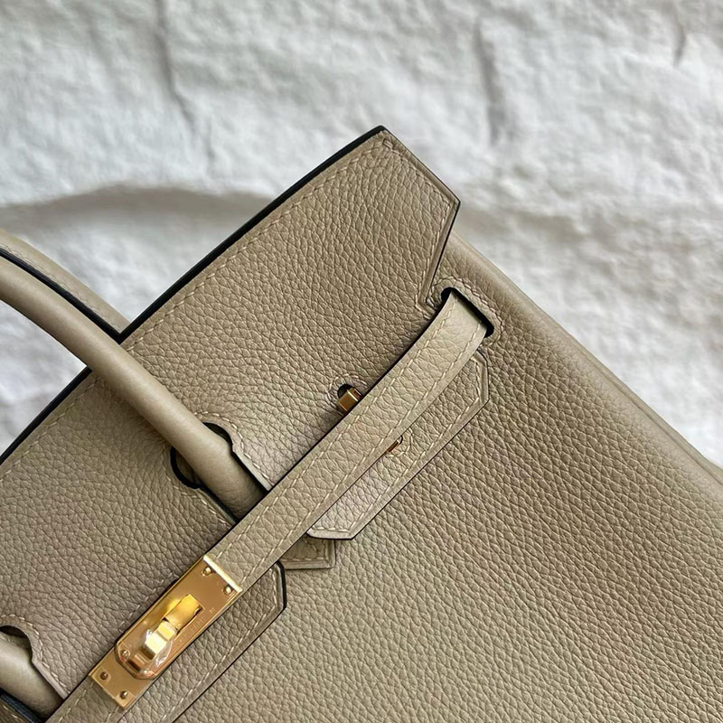 エルメスコピー通販 HERMES バーキン25 ベージュマルファ トゴ ゴールド金具 H041702CC8Q エルメスバーキン25コピー - 画像 (9)
