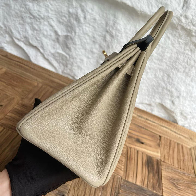 エルメスコピー通販 HERMES バーキン25 ベージュマルファ トゴ ゴールド金具 H041702CC8Q エルメスバーキン25コピー - 画像 (6)