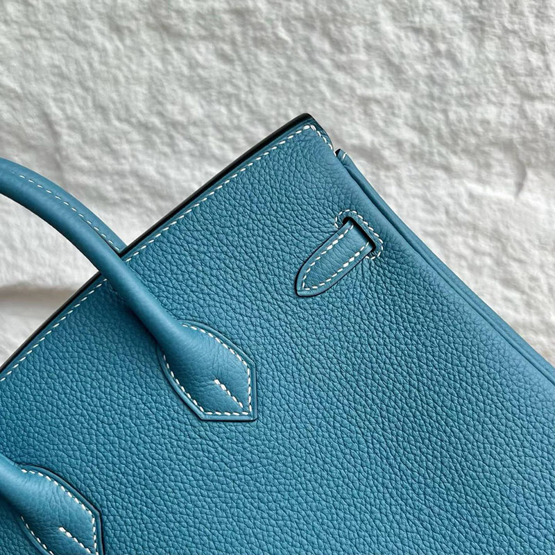 エルメスコピー通販 HERMES バーキン25 ニューブルージーン トゴ シルバー金具 H041702CKD2 バーキン25 スーパーコピー - 画像 (7)