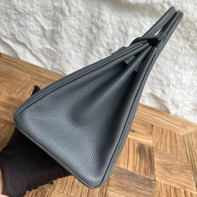 エルメスコピー通販 HERMES バーキン25 グリミスティ トゴ シルバー金具 H041702CKH0 バーキンスーパーコピー代引き - 画像 (6)