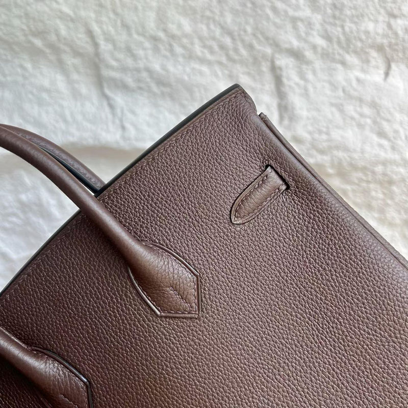 エルメスコピー通販 HERMES バーキン25 ショコラ トゴ ゴールド金具 H041702CC47 エルメスバーキンスーパーコピー - 画像 (7)