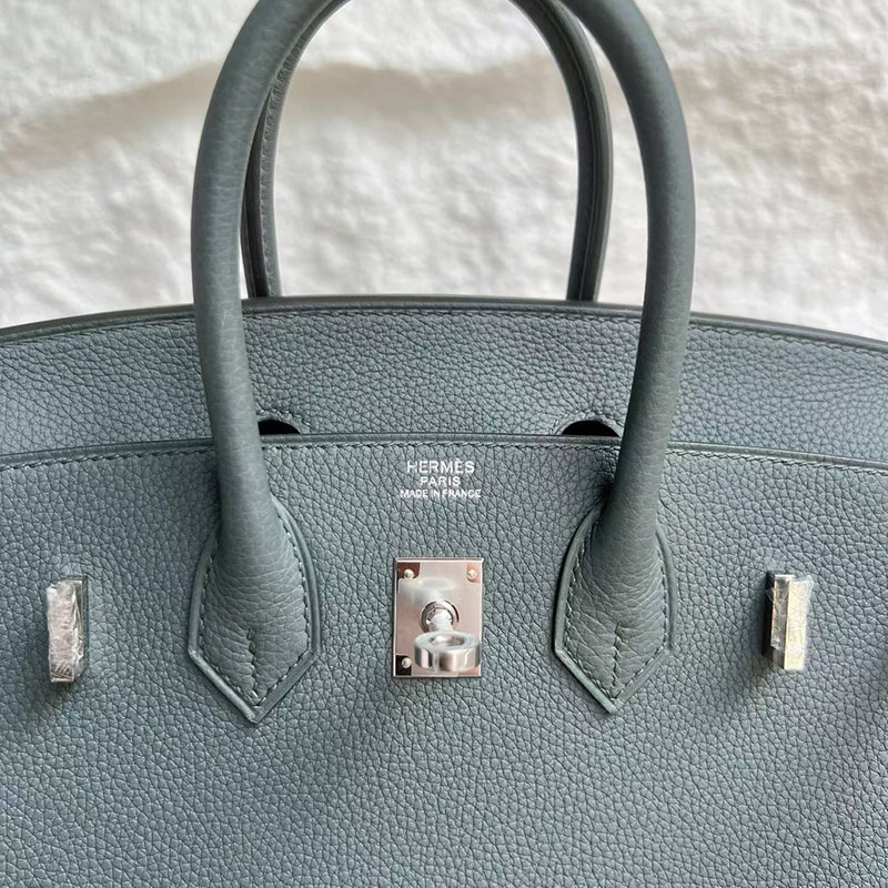 エルメスコピー通販 HERMES バーキン25 ヴェールアマンド トゴ シルバー金具 H041702CK63 エルメスバーキン値段 - 画像 (6)