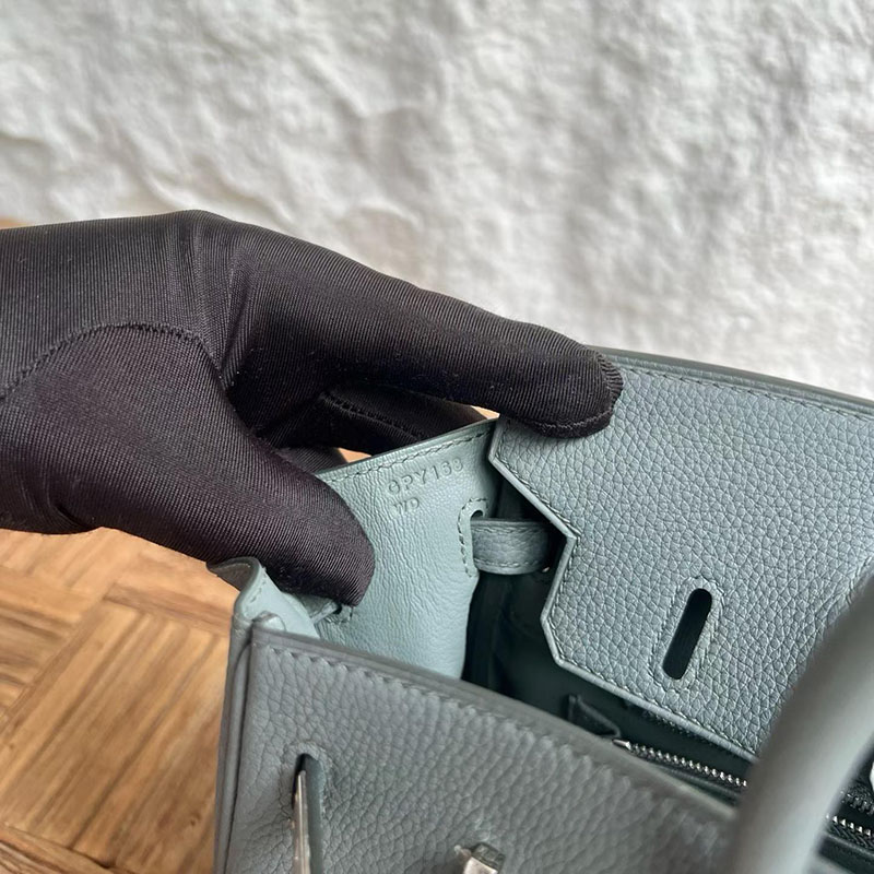 エルメスコピー通販 HERMES バーキン25 ヴェールアマンド トゴ シルバー金具 H041702CK63 エルメスバーキン値段 - 画像 (5)