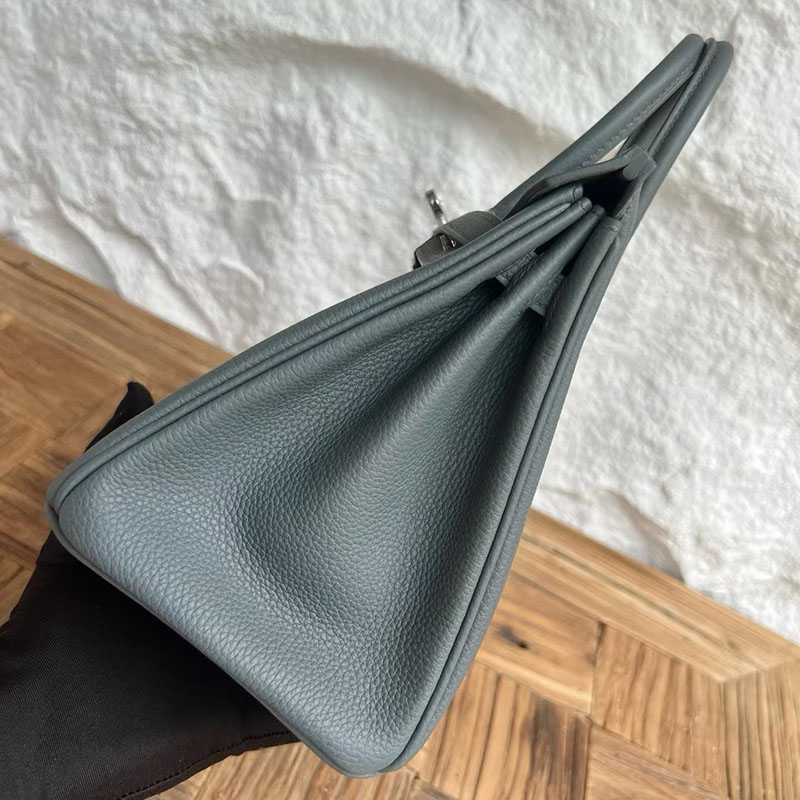 エルメスコピー通販 HERMES バーキン25 ヴェールアマンド トゴ シルバー金具 H041702CK63 エルメスバーキン値段 - 画像 (3)