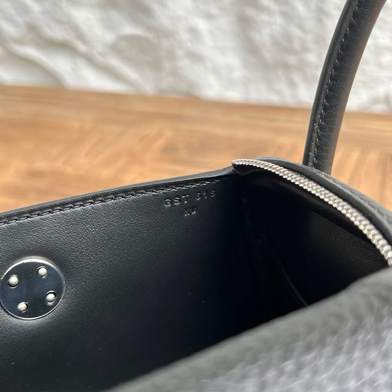 エルメスコピー通販 HERMES ミニリンディ 黒 ブラック トリヨンクレマンス シルバー金具 2634053 エルメス バッグ リンディ ミニ - 画像 (3)