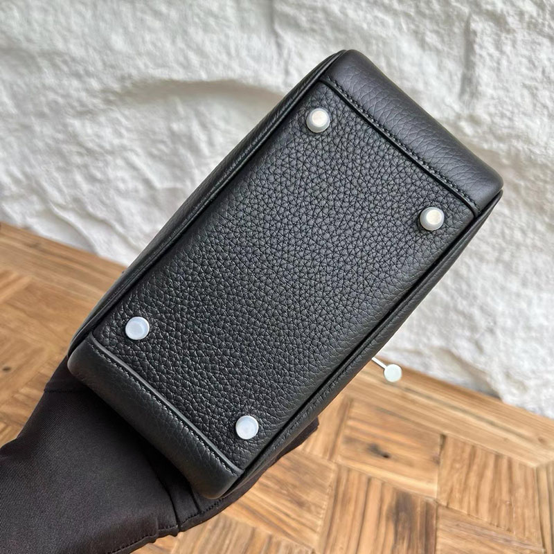 エルメスコピー通販 HERMES ミニリンディ 黒 ブラック トリヨンクレマンス シルバー金具 2634053 エルメス バッグ リンディ ミニ - 画像 (2)