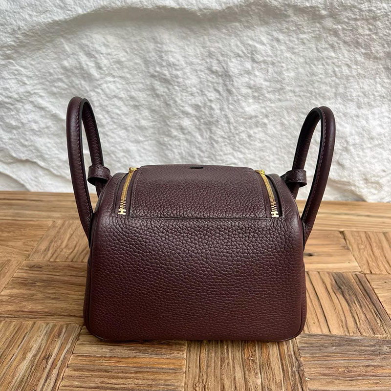 エルメスコピー通販 HERMES ミニリンディ ルージュセリエ トリヨンクレマンス ゴールド金具 H082608CC0G エルメス ミニ バッグ 種類 - 画像 (8)