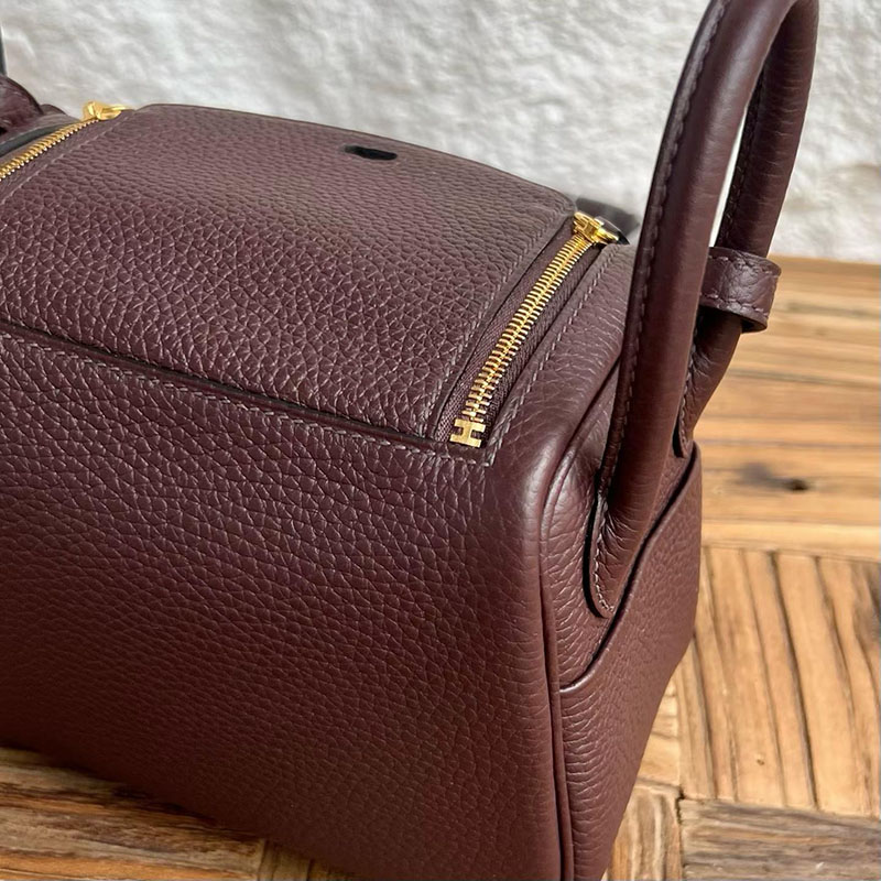 エルメスコピー通販 HERMES ミニリンディ ルージュセリエ トリヨンクレマンス ゴールド金具 H082608CC0G エルメス ミニ バッグ 種類 - 画像 (7)