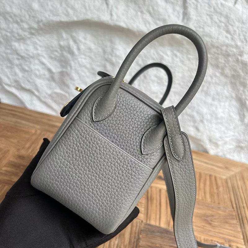 エルメスコピー通販 HERMES ミニリンディ グリメイヤー トリヨンクレマンス ゴールド金具 H082608CC0L エルメス ミニ バッグ 値段 - 画像 (6)