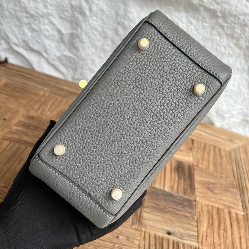 エルメスコピー通販 HERMES ミニリンディ グリメイヤー トリヨンクレマンス ゴールド金具 H082608CC0L エルメス ミニ バッグ 値段 - 画像 (2)