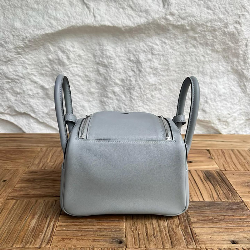 エルメス リンディミニの通販 HERMES ミニリンディ グリパンタン スイフト シルバー金具 H085955CKP0 エルメス ミニバッグ 人気 - 画像 (8)