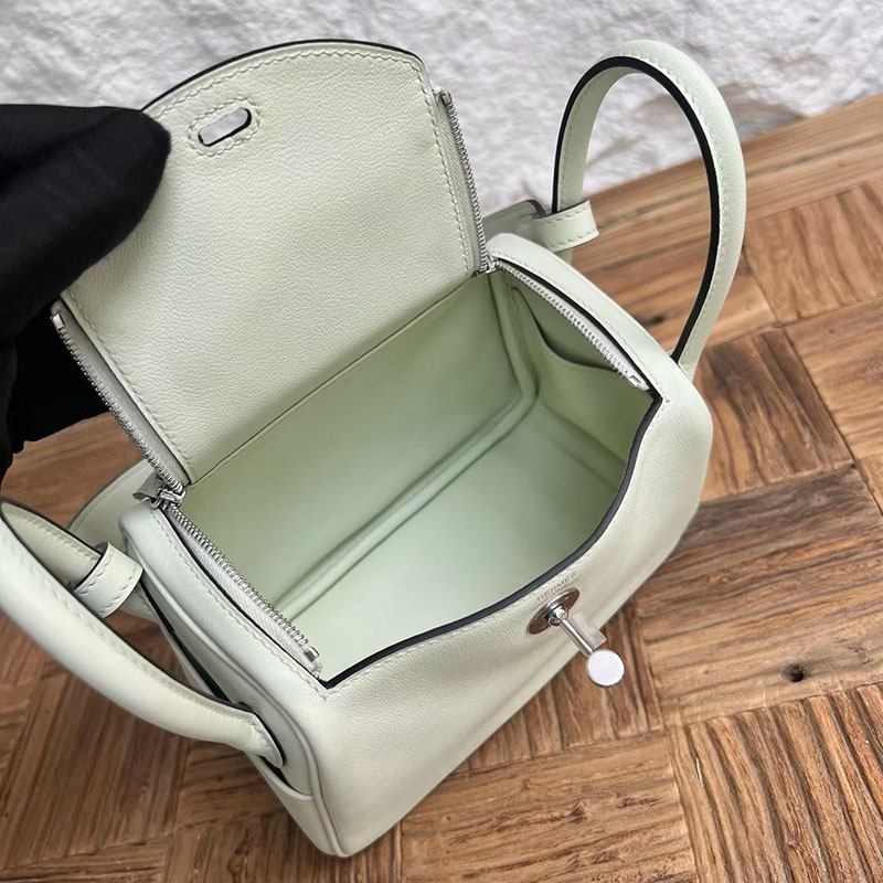 エルメス リンディミニの通販 HERMES ミニリンディ ヴェールフィズ スイフト シルバー金具 H085955CK0S エルメス スイフト 人気 - 画像 (5)