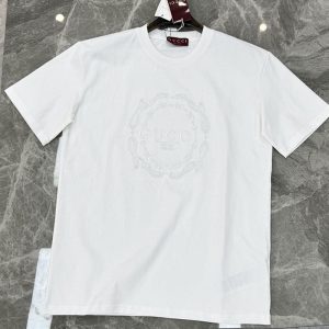 白いコットンTシャツ