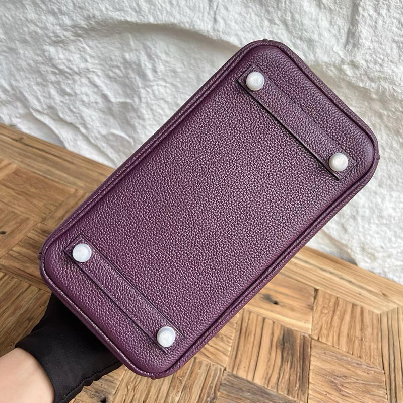 エルメスコピー通販 HERMES バーキン25 タッチ カシス トゴ/クロコダイル シルバー金具 H082823CKN5 バーキン タッチ 25 定価 - 画像 (2)
