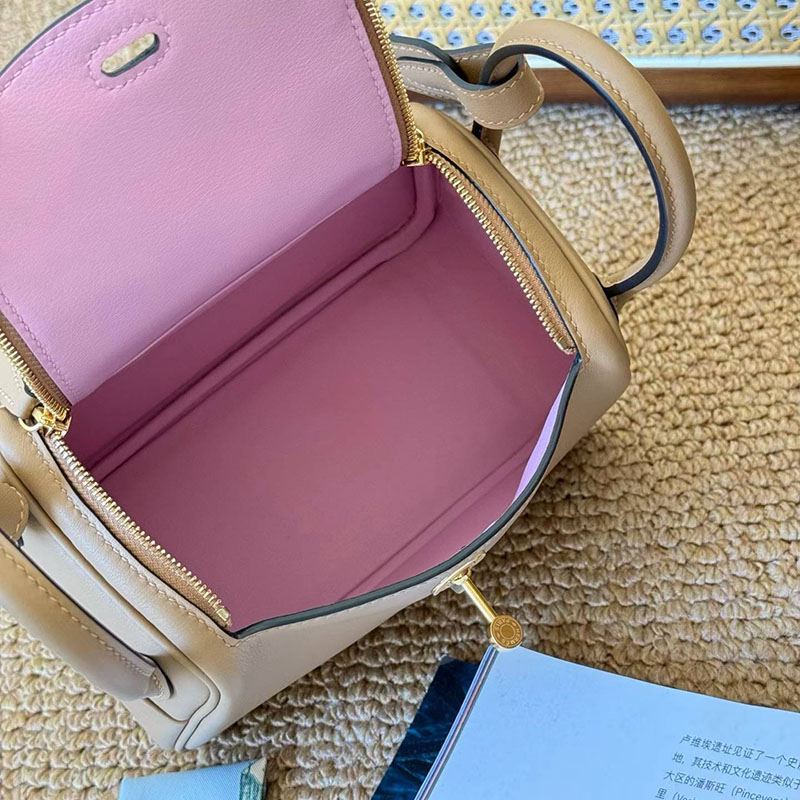 エルメスコピー通販 HERMES ミニリンディ チャイ モーヴシルベストル スイフト ゴールド金具 2634074 エルメス バッグ 安い順 - 画像 (5)