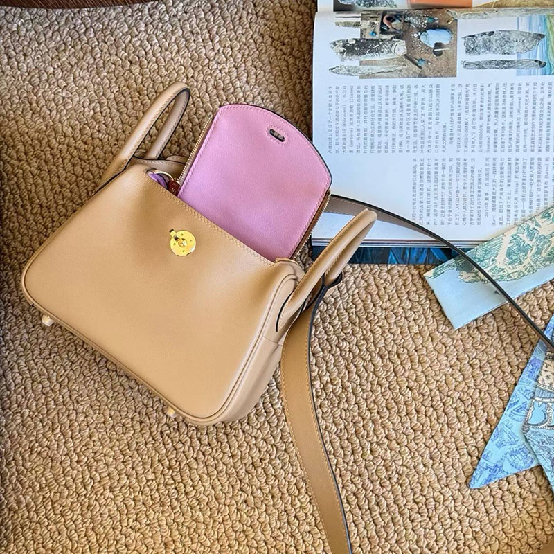 エルメスコピー通販 HERMES ミニリンディ チャイ モーヴシルベストル スイフト ゴールド金具 2634074 エルメス バッグ 安い順 - 画像 (4)