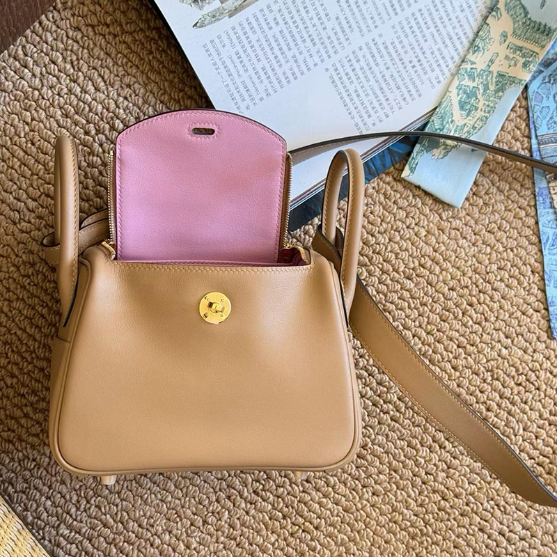 エルメスコピー通販 HERMES ミニリンディ チャイ モーヴシルベストル スイフト ゴールド金具 2634074 エルメス バッグ 安い順 - 画像 (3)