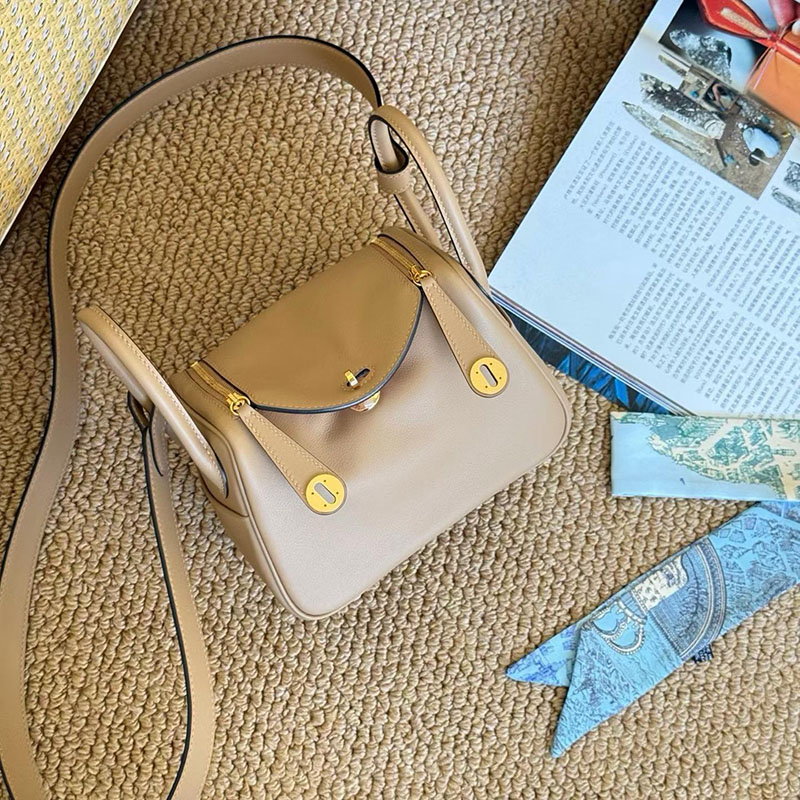 エルメスコピー通販 HERMES ミニリンディ チャイ モーヴシルベストル スイフト ゴールド金具 2634074 エルメス バッグ 安い順 - 画像 (2)