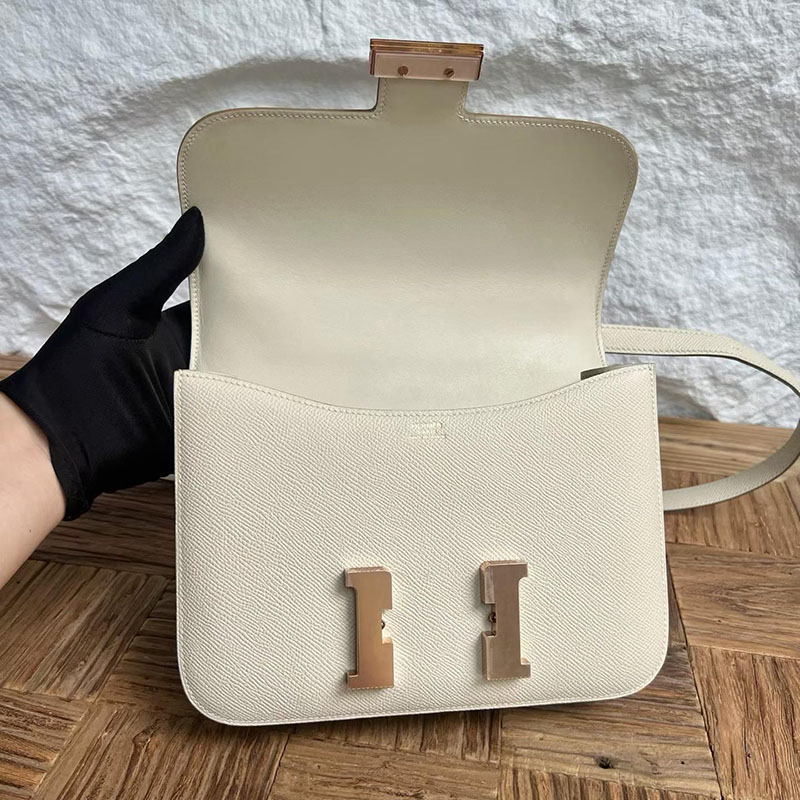 エルメスコピー通販 HERMES コンスタンス 24 ミロワール クレ ヴォーエプソン ローズゴールド金具 2634079 エルメスコンスタンス24コピー - 画像 (6)