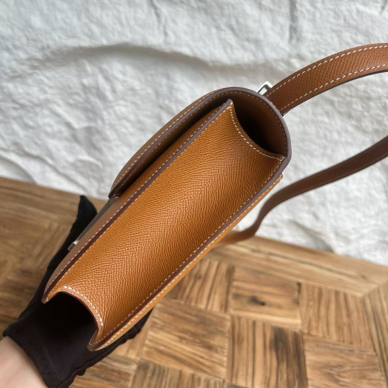 エルメスコピー通販 HERMES コンスタンス 24 ミロワール ゴールド ヴォーエプソン シルバー金具 2634080 コンスタンス 24 定価 - 画像 (6)
