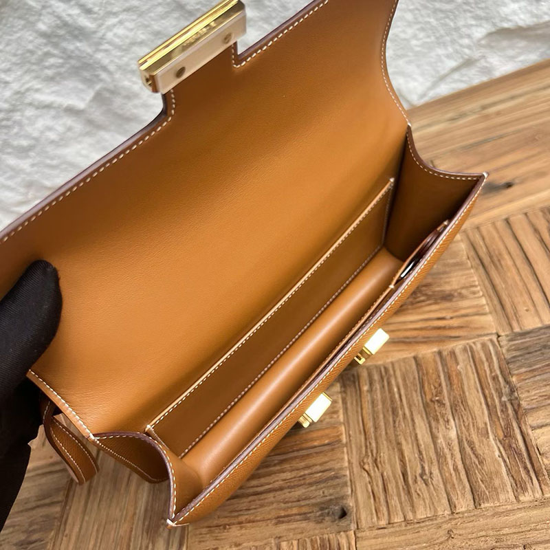エルメスコピー通販 HERMES コンスタンス1 エラン ゴールド ヴォーエプソン ゴールド金具 H060102CC37 コンスタンス エラン ゴールド - 画像 (4)