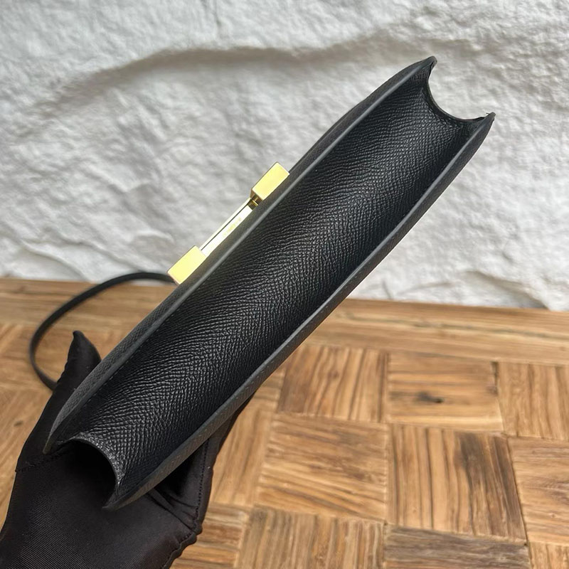 エルメスコピー通販 HERMES コンスタンス1 エラン 黒 ブラック ヴォーエプソン ゴールド金具 H060102CC89 コンスタンス エラン 定価 - 画像 (2)