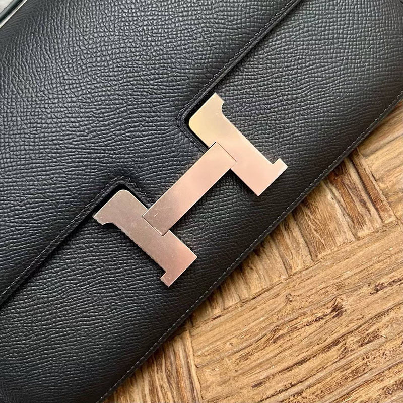 エルメスコピー通販 HERMES コンスタンス1 エラン 黒 ブラック ヴォーエプソン ローズゴールド金具 H060102CD89 コンスタンス エラン 人気 - 画像 (9)