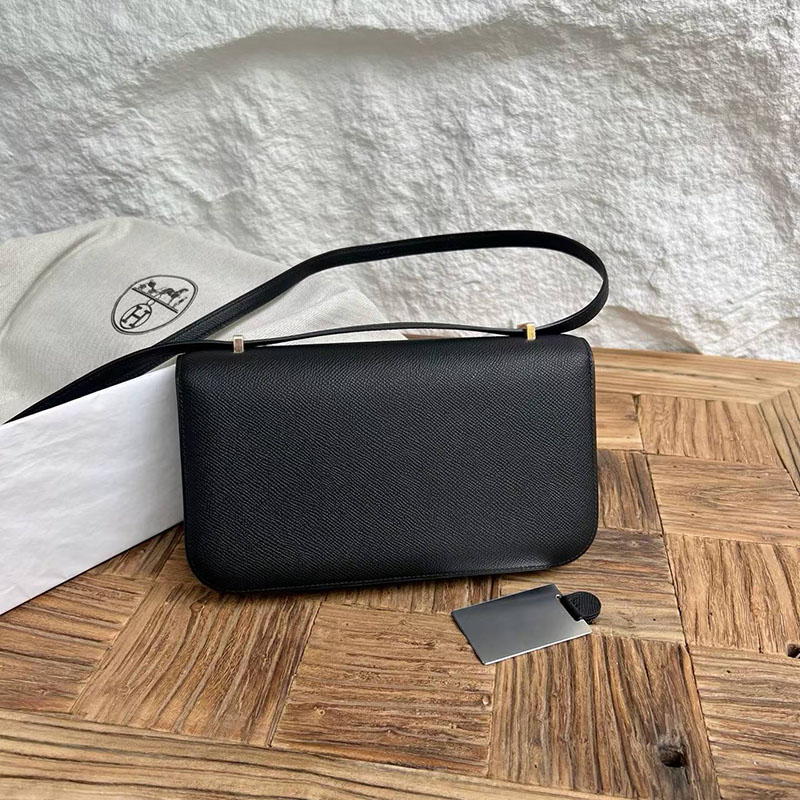 エルメスコピー通販 HERMES コンスタンス1 エラン 黒 ブラック ヴォーエプソン ローズゴールド金具 H060102CD89 コンスタンス エラン 人気 - 画像 (7)
