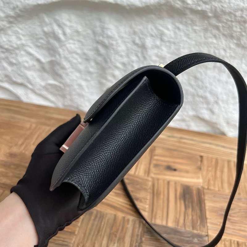エルメスコピー通販 HERMES コンスタンス1 エラン 黒 ブラック ヴォーエプソン ローズゴールド金具 H060102CD89 コンスタンス エラン 人気 - 画像 (2)