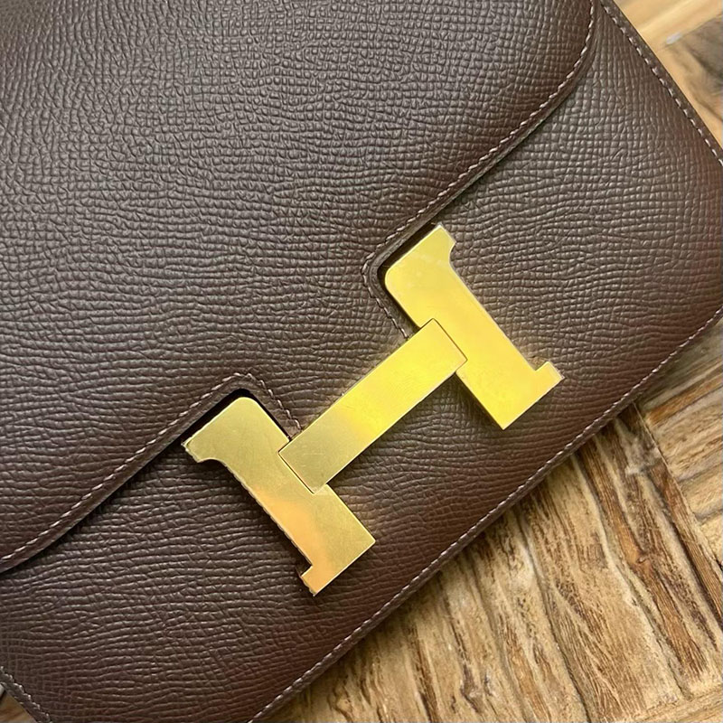 エルメスコピー通販 HERMES コンスタンス3 ミニ ショコラ ヴォーエプソン ゴールド金具 H056341CC47 エルメス ショルダーバッグ レディース - 画像 (9)