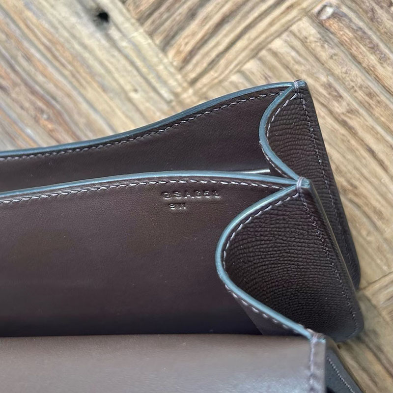 エルメスコピー通販 HERMES コンスタンス3 ミニ ショコラ ヴォーエプソン ゴールド金具 H056341CC47 エルメス ショルダーバッグ レディース - 画像 (3)