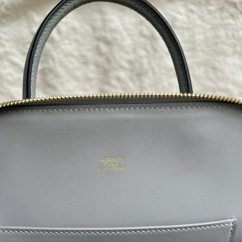 エルメスコピー通販 HERMES ボリード1923 25 グリパンタン エバーカラー ゴールド金具 H075191CCP0 ボリード25 定価 - 画像 (4)