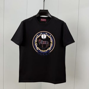入りコットンジャージーTシャツ