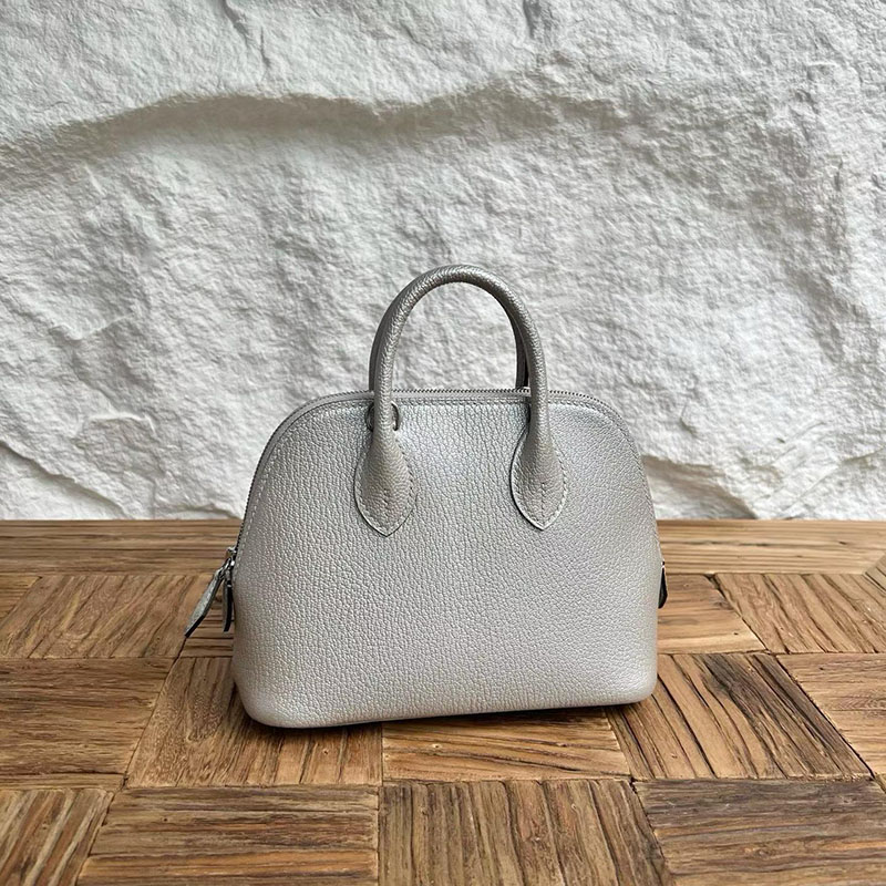 エルメスコピー通販 HERMES ボリード1923 ミニ アルジャン シェブルミゾル シルバー金具 H073444CK05 エルメス ボリード ミニ 定価 - 画像 (8)