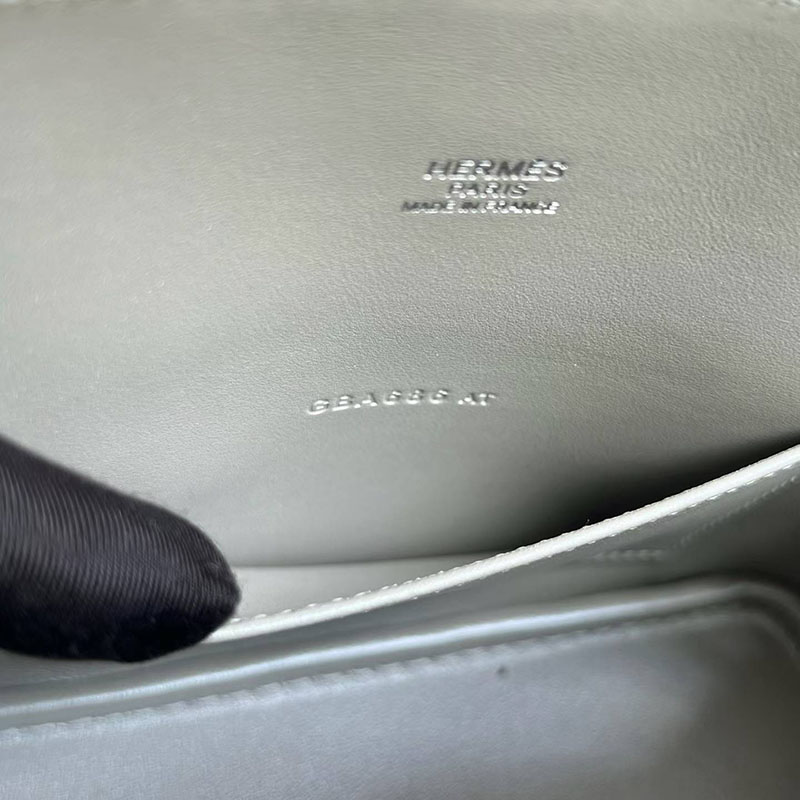 エルメスコピー通販 HERMES ボリード1923 ミニ アルジャン シェブルミゾル シルバー金具 H073444CK05 エルメス ボリード ミニ 定価 - 画像 (4)