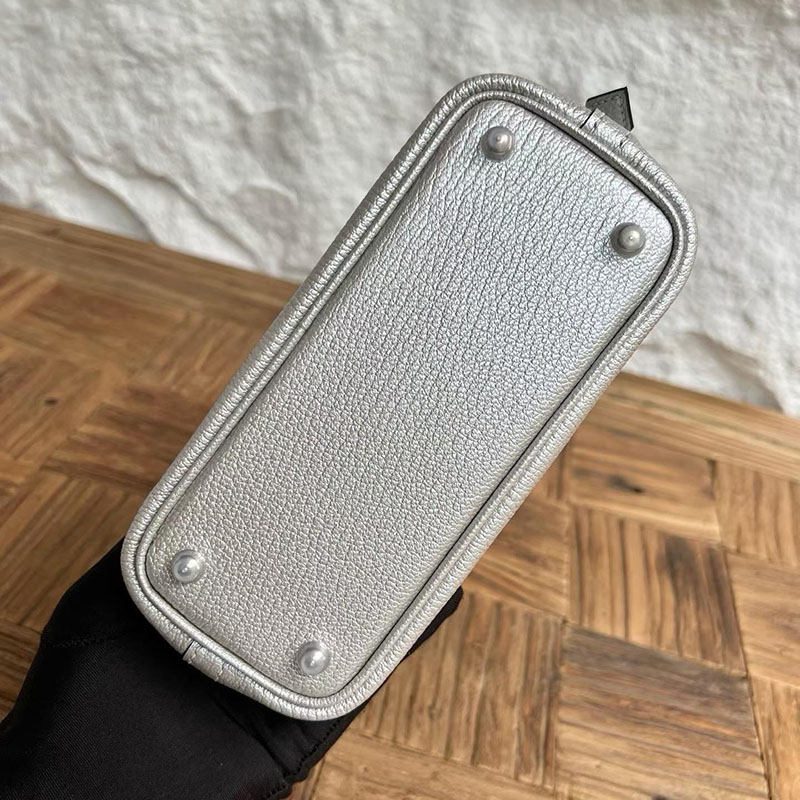 エルメスコピー通販 HERMES ボリード1923 ミニ アルジャン シェブルミゾル シルバー金具 H073444CK05 エルメス ボリード ミニ 定価 - 画像 (2)