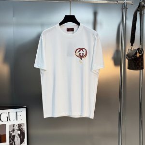 刺繍入りメンズTシャツ