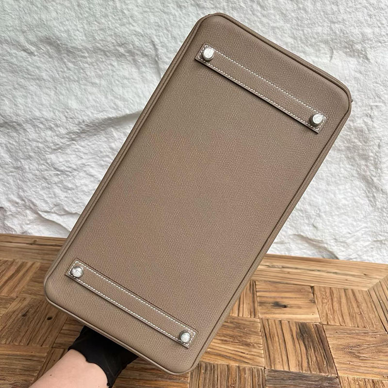 エルメスコピー通販 HERMES バーキン35 エトゥープ ヴォーエプソン シルバー金具 H041703CK18 エルメスバーキン35コピー - 画像 (2)