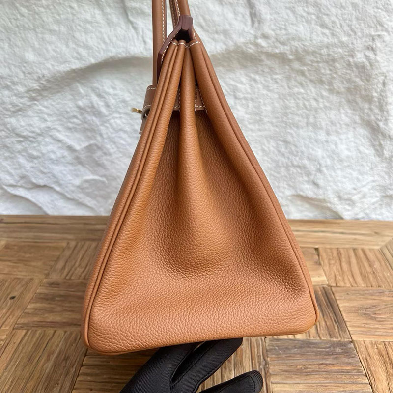 エルメスコピー通販 HERMES バーキン35 ゴールド トゴ ゴールド金具 H027634CC37 バーキン35スーパーコピー - 画像 (6)