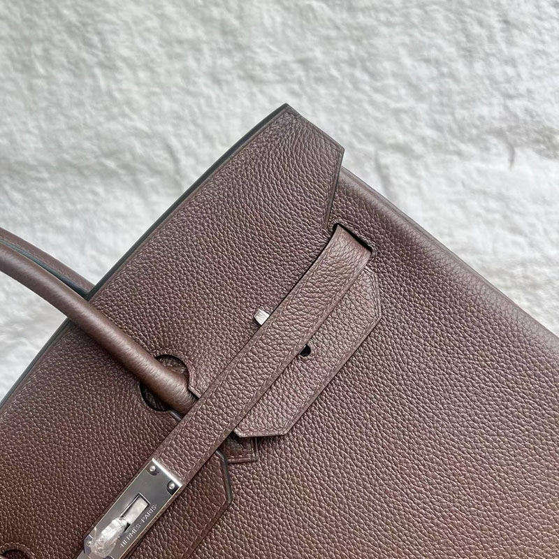 エルメスコピー通販 HERMES バーキン35 エベンヌ トゴ シルバー金具 H027634CK46 バーキン35 サイズ感 - 画像 (9)